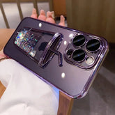 Plating Transparent TPU Phone Case